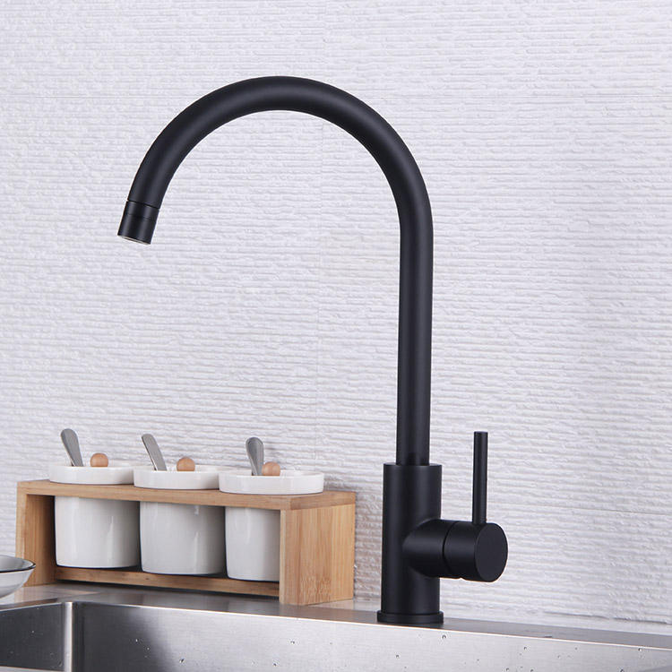 Stainless Steel Single Handle 2 Mode Universal Aerator Kitchen Sink Water Faucet Mixer Tap