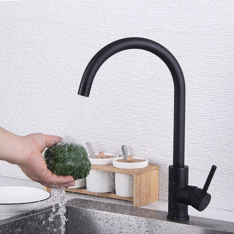 Stainless Steel Single Handle 2 Mode Universal Aerator Kitchen Sink Water Faucet Mixer Tap