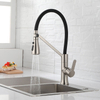 Deck Mounted Silicon Flexible Hose Kitchen Water Faucet