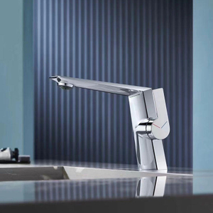 Rose Gold Chrome Single Hole Single Side Handle Bathroom Basin Sink Faucet