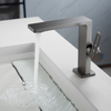 Brass Bathroom Vanity Sink Faucet with Side Handle