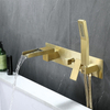 Wall Mounted 4 Holes Waterfall Bathroom Tub Faucet In Wall Bathtub Faucet Tap