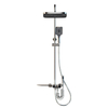 4 Function Exposed Thermostatic Digital Shower System Set