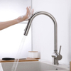 Stainless Steel Pull Down Touch Kitchen Sink Faucet with Sensor