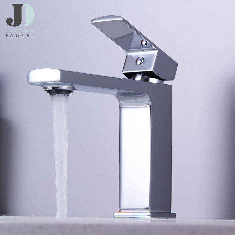 Hot Selling Single Lever Hot Cold Water Basin Mixer Faucet for Bathroom Sink