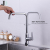 JINDING Manufacturer Single Hole Single Lever Hot Cold Water Kitchen Sink Faucet Mixer