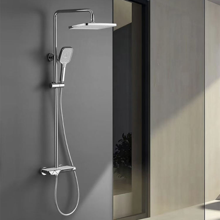 High Quality Washroom 3 Functions Shower Set System Thermostatic Control