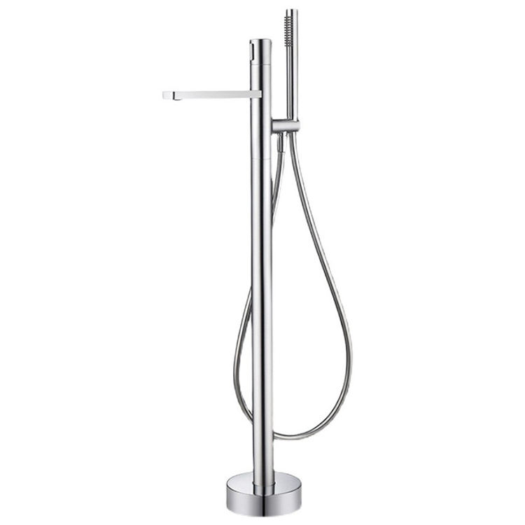 Floor Mounted Bathroom Bathtub Mixer Faucet Freestanding Bathtub Filler