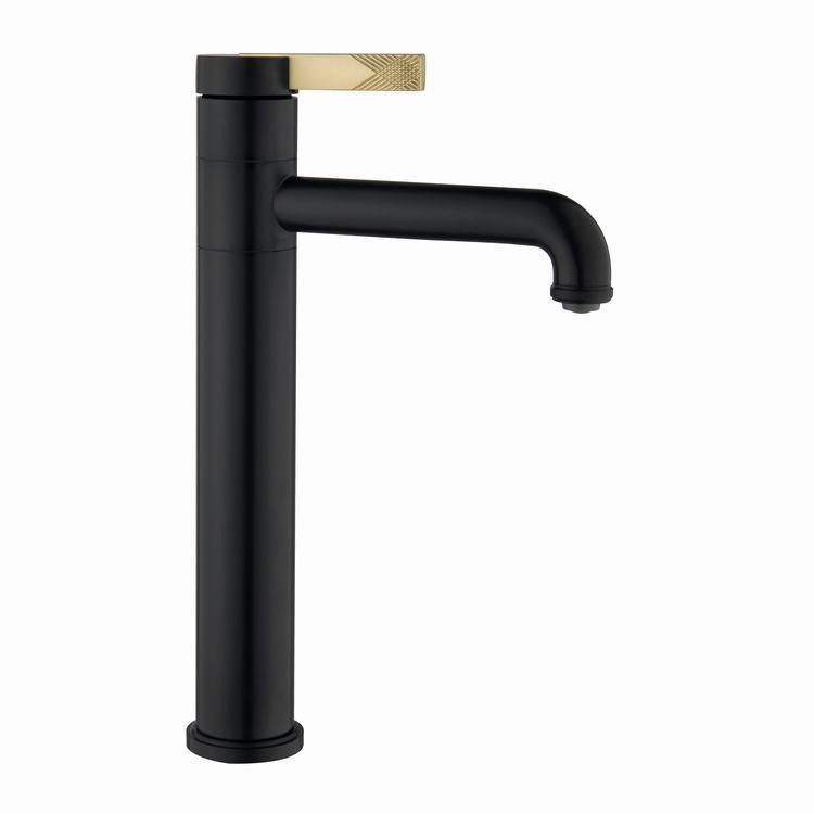 Tall Bathroom Faucets Lavatory Vessel Sink Faucet Hot and Cold