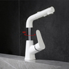 360 Roatation Washroom Chrome Pull Out Face Basin Sink Faucet