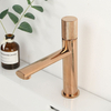 Hot and Cold Water Bathroom Sink Basin Faucet Mixer Tap Gold