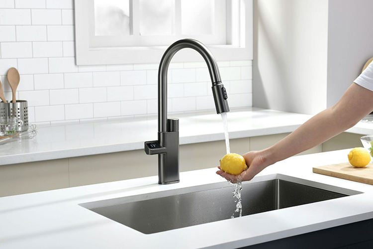 pull down kitchen faucet kitchen faucet sus 304 mixer tap smart touch digital