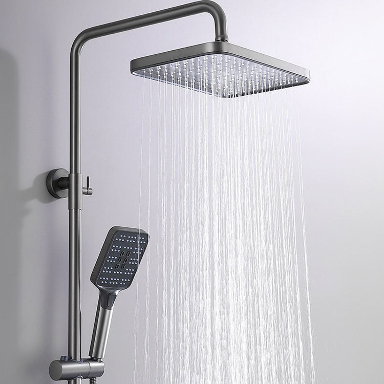 Hot and Cold Bathroom Completely Shower Mixer Set