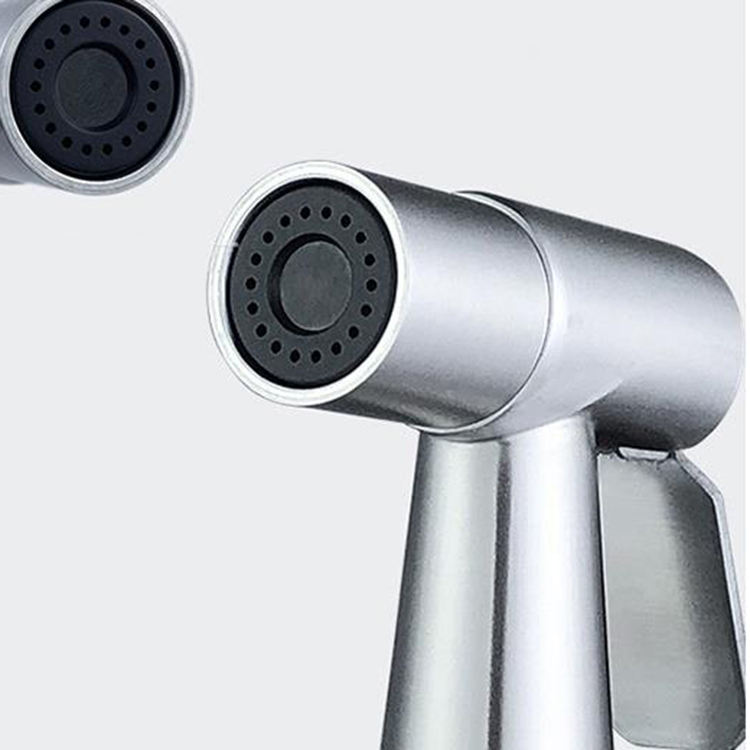 Cheap Sprayer 304 Stainless Steel Toilet Flusher Shower Chrome Nickel Cleaning Mop Pool Bidet Spray