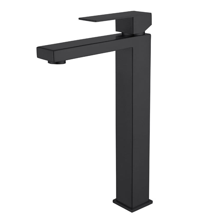 Bathroom 304 Stainless Steel Washbasin Faucet Hot and Cold Brushed Gold Black Basin Sink Faucet