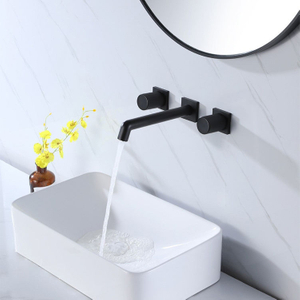 Concelaed Basin Faucets Wall Mounted Bathroom Sink Tap