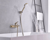 China factory bathroom shower set system bathtub shower faucet set brass tap faucets