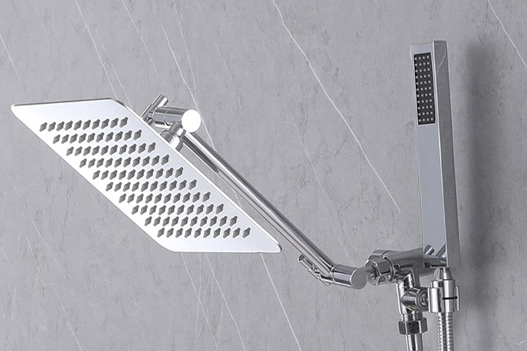 Modern Hot and Cod Water Wall Mounted Concealed Hidden Shower Faucet System Set Bathroom