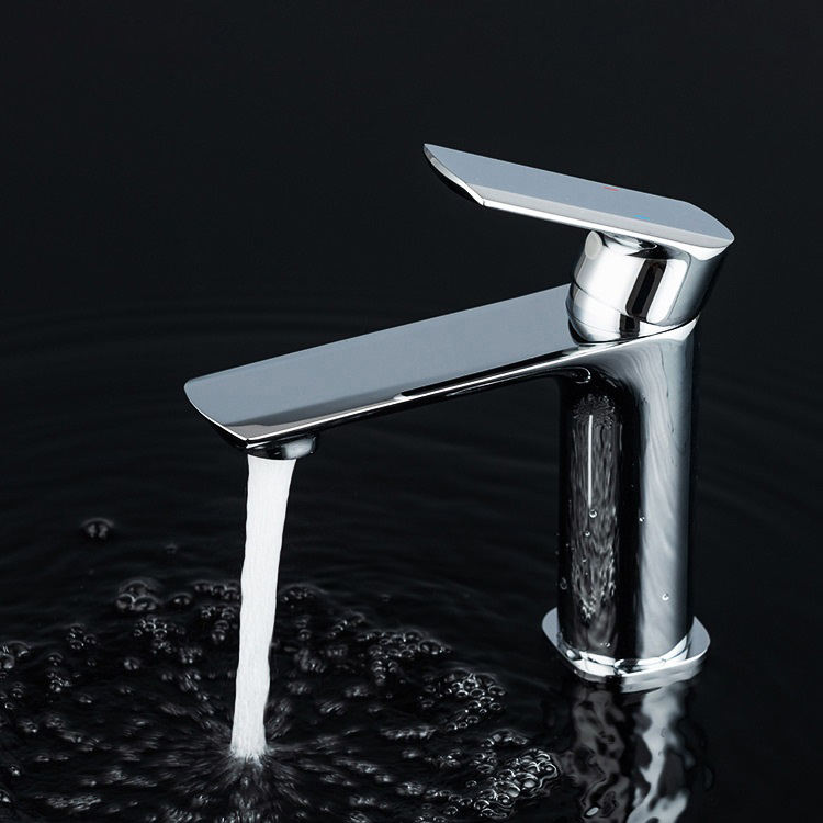 Good Quality Deck Mounted Single Lever Chrome Bathroom Toilet Basin Water Faucet