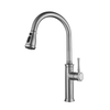 Single Handle Stainless Steel Kitchen Mixer Pull Down Kitchen Fauctes with Sprayer