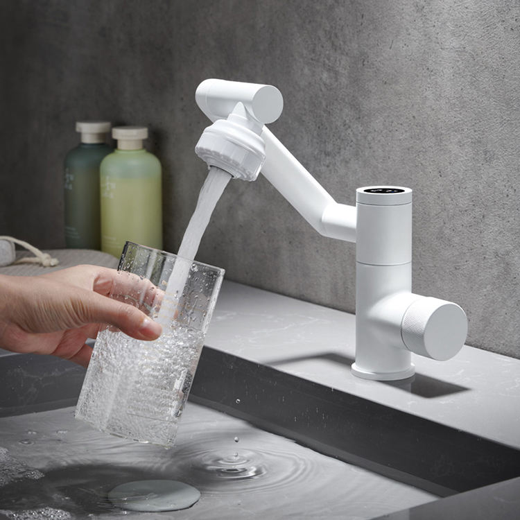 Single Hole Bathroom Wash Face Basin Sink Faucet Tap