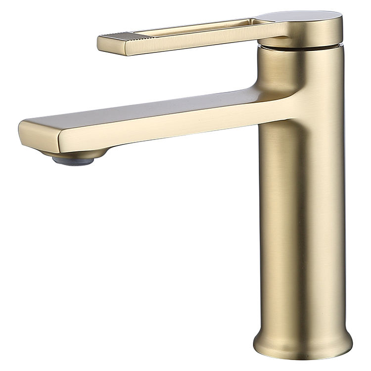 Single Handle Bathroom Washroom Gold Basin Sink Faucet