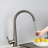 Brushed Gold Pull Down Kitchen Sink Faucet Mixer Tap