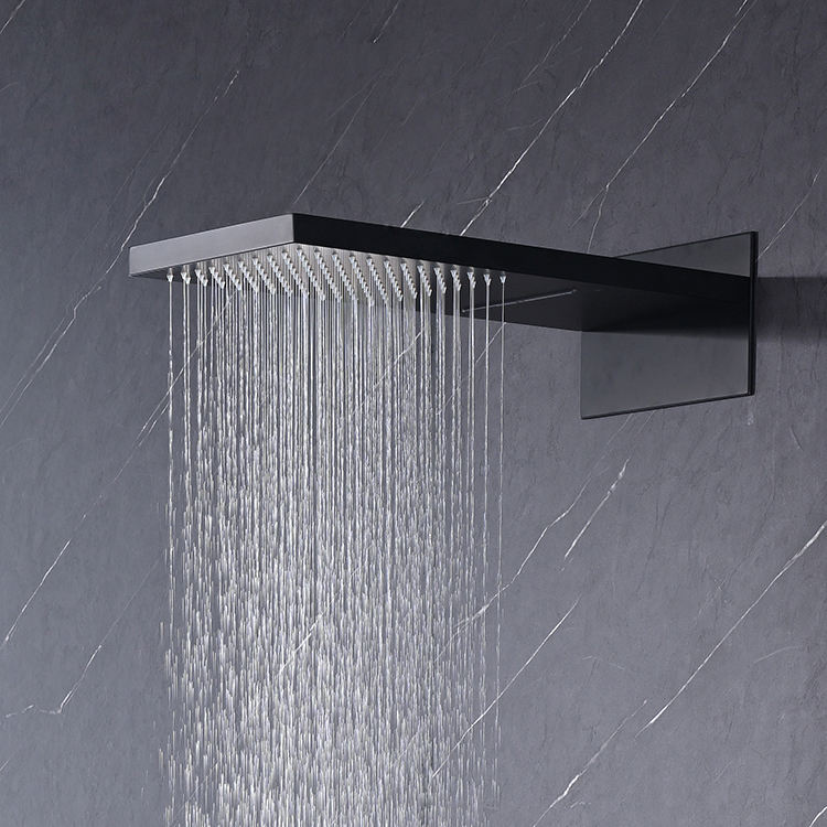 In-wall Concealed Bathroom Hot and Cold Bathroom Shower System Set