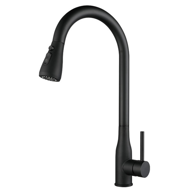 Stainless Steel Pull Down Kitchen Tap Mixer Faucets for Kichen Sinks