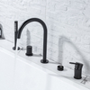 Bathroom Tub Faucet Tub Mounted Faucet Matte Black Bathtub Faucet Digital Display