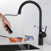 360 Degree Rotation Kitchen Sink Tap Single Handle Kitchen Pull Down Faucet with Sprayer