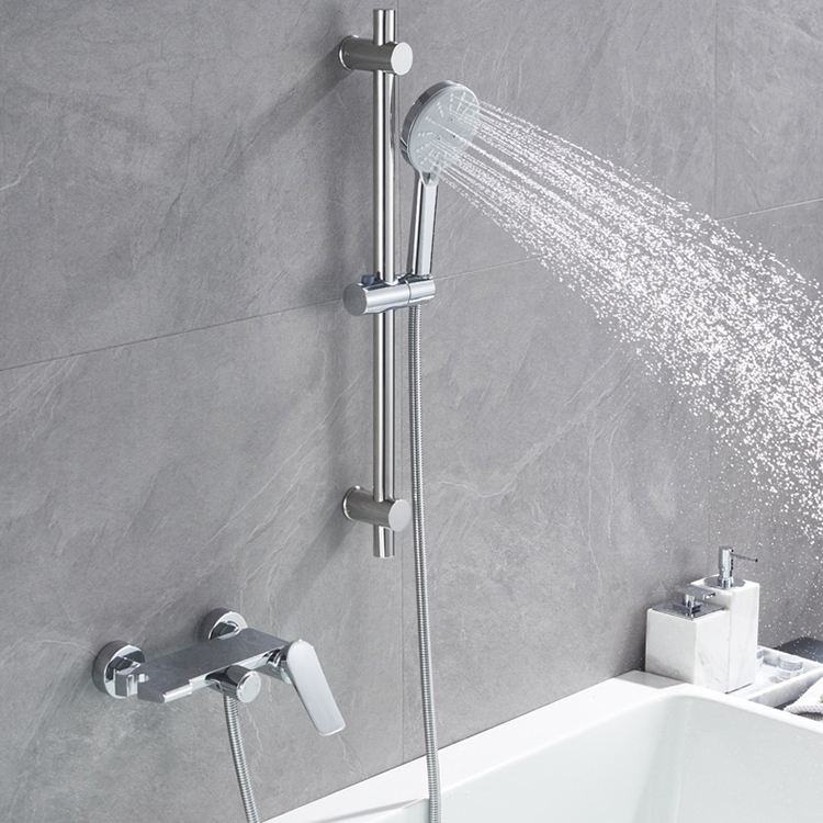 Wall Mounted Concealed Bathtub Mixer Faucets Bathroom