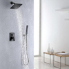 ORB Oil Rubbed Bronze Bathroom In Wall Concealed Hidden Rain Shower Mixer Set with Rough-in Valve