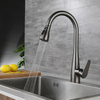 Hot and Cold 304 Stainless Steel Pull Down Single Handle Kitchen Sink Faucet