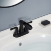 2 Handle Waterfall 4 inch Centerset Bathroom Lavatory Faucet