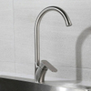 Deck Mounted Stainless Steel Hot and Cold Kitchen Sink Faucet Mixer Tap