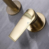 Single Handle 2 Hole Concealed Hidden Bathroom Basin Mixer Faucet