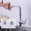 Modern Design Single Lever Pull Out Kitchen Sink Faucet Sprayer