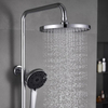 High Quality Hot Cold Water 3 Functions Exposed Copper Shower Set