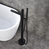 Floor Mounted Bathroom Bathtub Mixer Faucet Freestanding Bathtub Filler