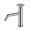 Single Hole Deck Mounted Single Lever Brass Chrome Bathroom Basin Mixer Tap Faucet