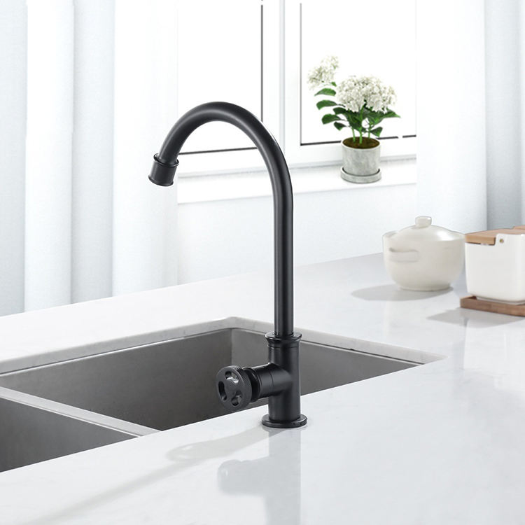 Kaiping Manufacturer Single Cold Kitchen Sink Mixer Tap Faucet