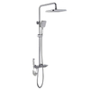 Piano Key Rainfall Thermostatic Shower Column Set Bathroom