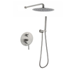 Brass Wall Mounted Concealed Bathroom Rain Shower Head Set