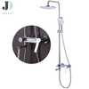 Kaiping Quality Brass Wall Mounted Bathroom Shower Faucet Set With Hand Shower