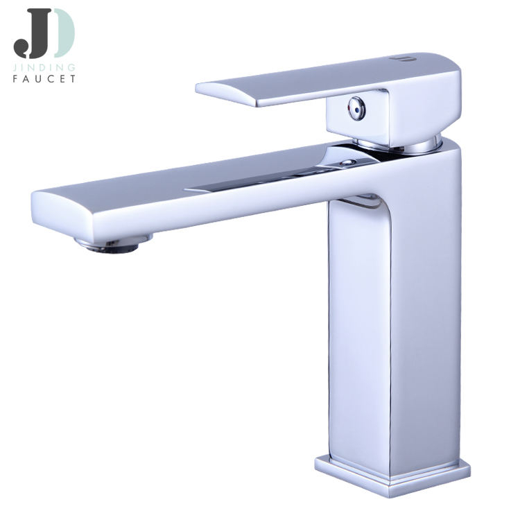 Hot Selling Single Lever Hot Cold Water Basin Mixer Faucet for Bathroom Sink