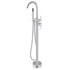 Floor Stand Brass Freestanding Bathtub Faucet