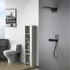 Wall Mounted Concealed Thermostatic Rain Shower Set Bathroom