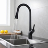Deck Mounted Single Lever Kitchen Sink Mixer Faucet Pull Down