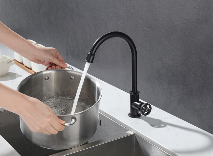 Kaiping Manufacturer Single Cold Kitchen Sink Mixer Tap Faucet